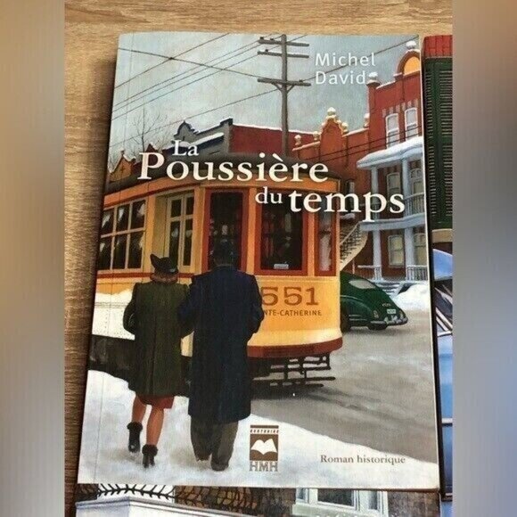 Lot 4 LIvres/Books Michel David-La Poussiere Du Temps tome 1-4 French Softcover - Picture 3 of 7